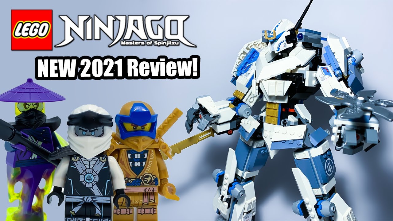 NEW 2021 Ninjago Legacy Zane's Titan Mech Battle Review! - LEGO Ninjago 10th Anniversary Set 71738