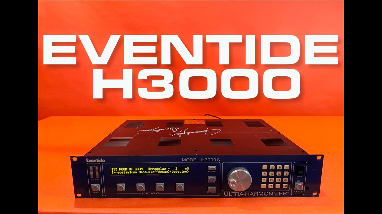 EVENTIDE H3000 + Roland Juno 106 Demo for Ronnie Vannucci