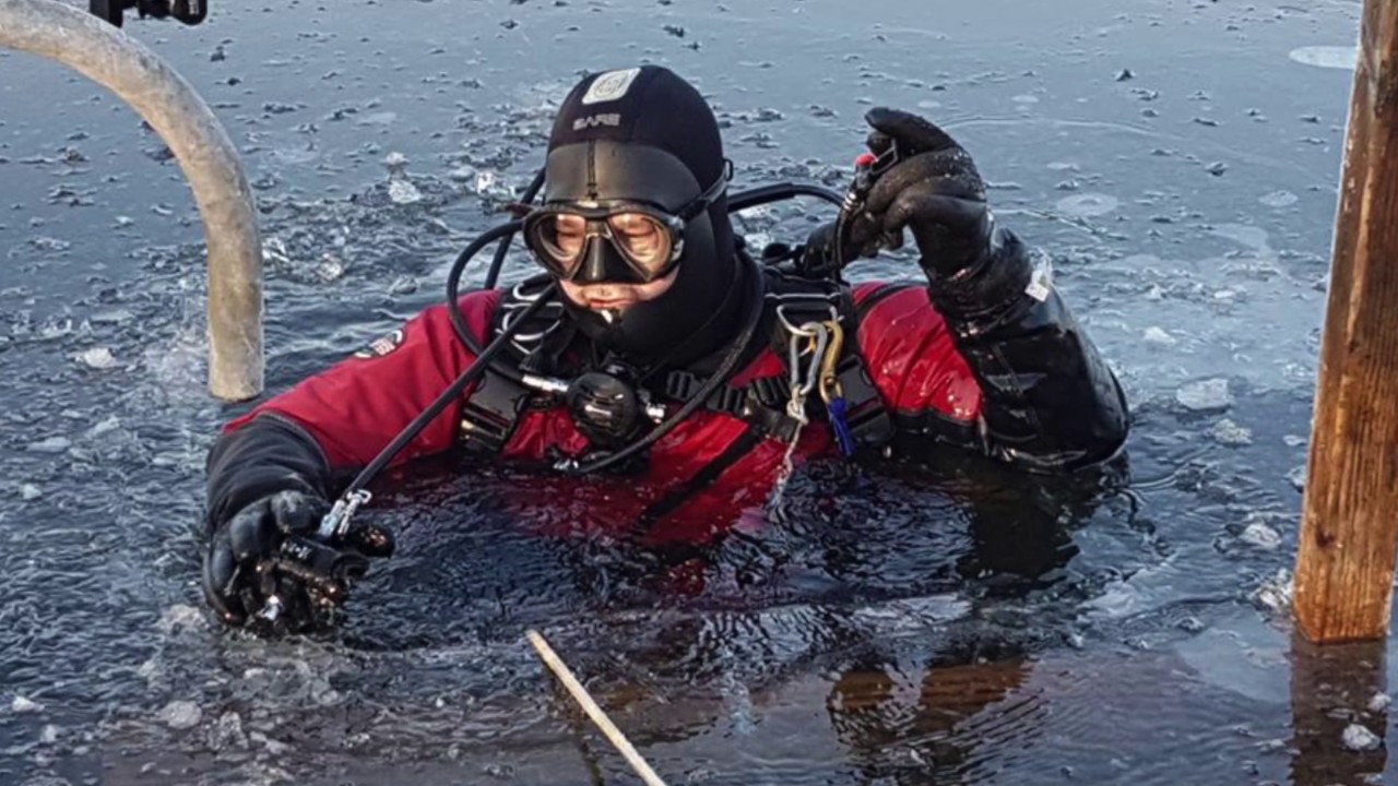 VG ijsduik Veenmeer 22jan17