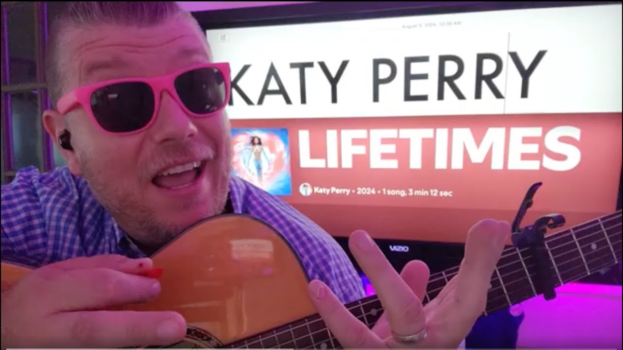 LIFETIMES - Katy Perry Guitar Tutorial (Beginner Lesson!)