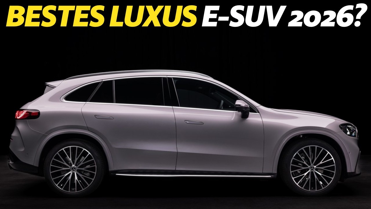 Elektro-Luxus im Test: Volvo EX60, Mercedes GLC EV, BMW iX3, Audi Q6 e-tron & mehr