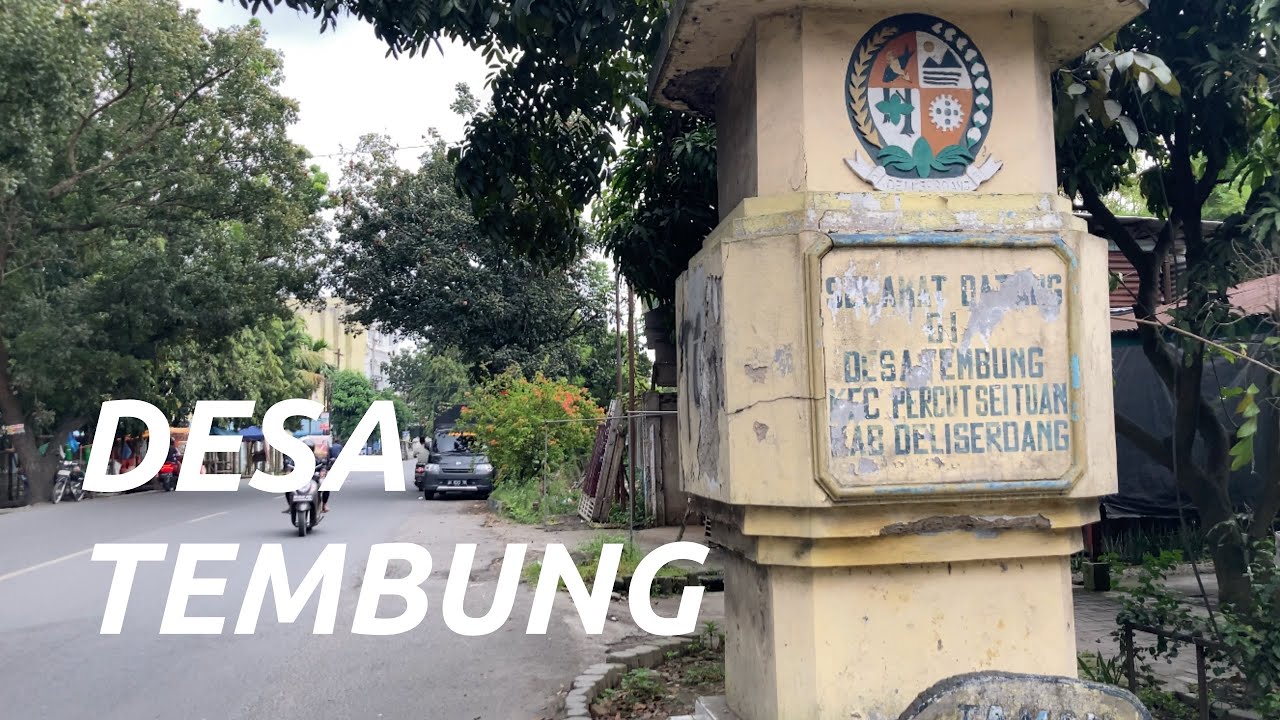 Desa Tembung, Percut Sei Tuan, Deli Serdang kini ramai dan padat