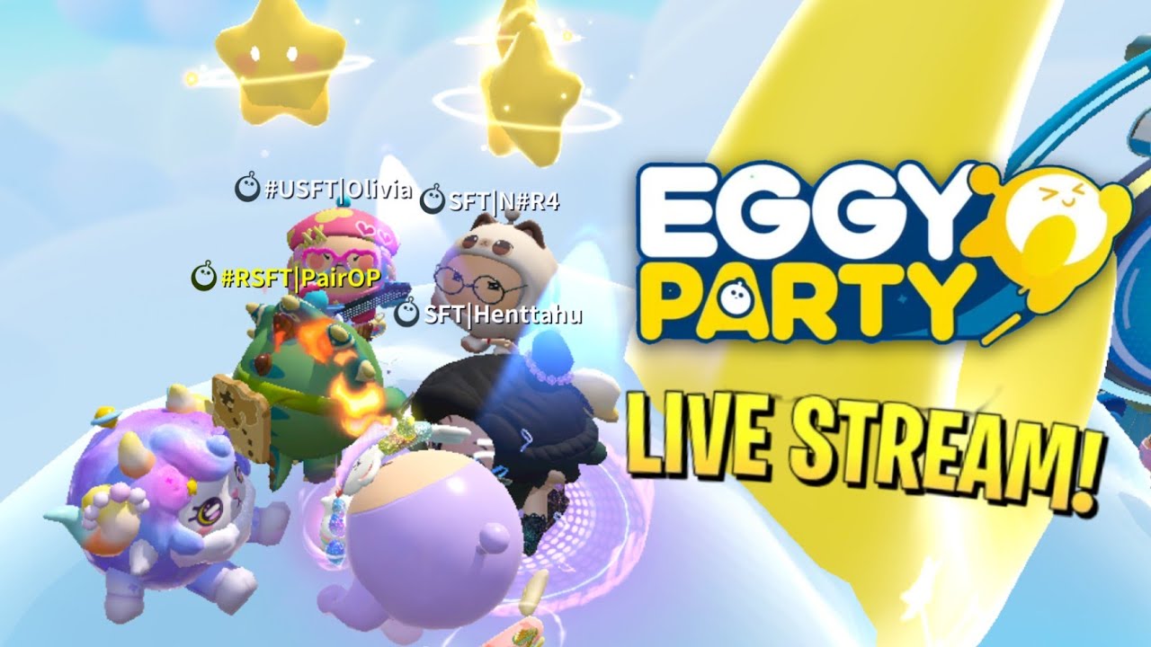 Eggy Party Livestream#34 Dreams And Nightmares Of Eggys!