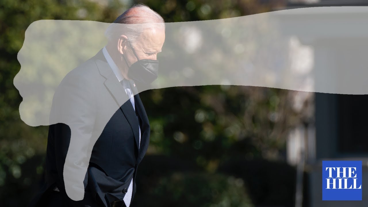 Biden's Sinking Approval Rating Could Pose Challenge To Democrats Ahead Of 2022 Midterms