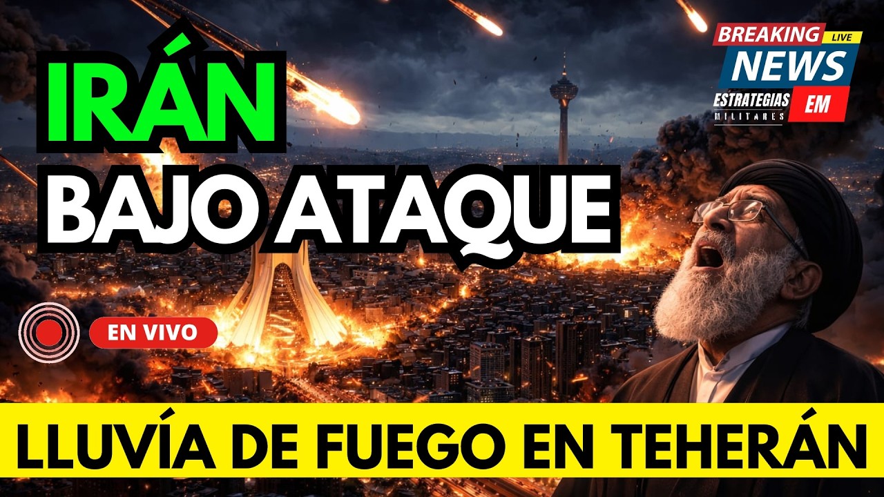 🚨 NOTICIAS IRÁN ISRAEL DESATA UNA LLUVIA DE FUEGO SOBRE TEHERÁN ¿QUÉ PASO?