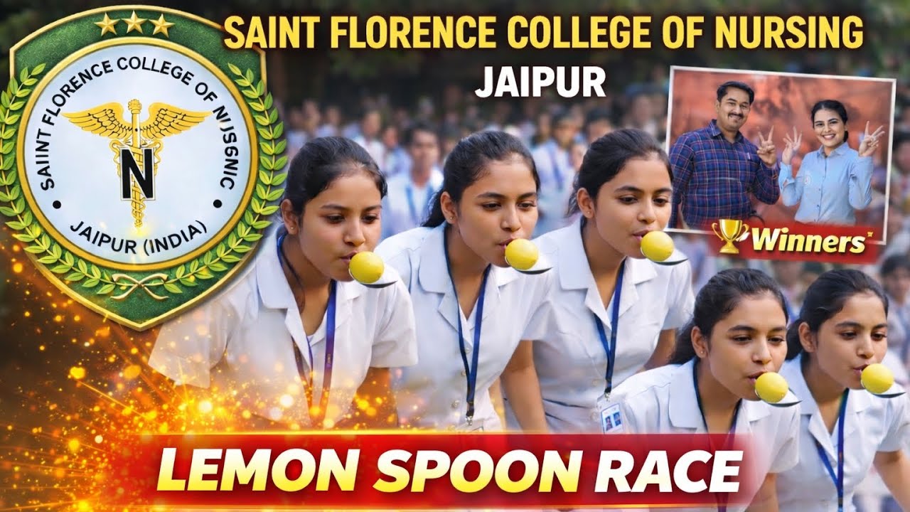 🍋LEMON SPOON RACE GIRLS DAY -01 || SPORTS WEEK 2026 || SFCN JAIPUR 