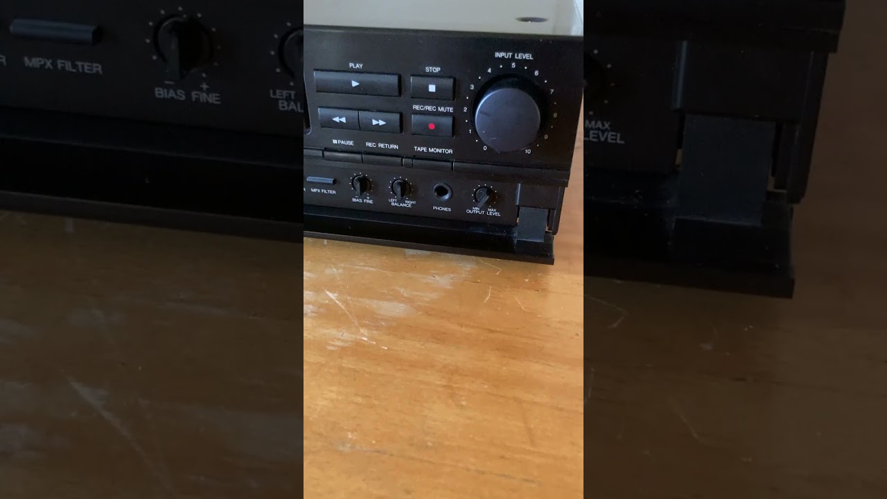 DENON DRS-810 ! Remember the 3HEAD Horizontal Tape Deck ! #retro #vintage #remember #sony #denon