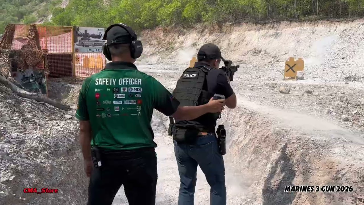 🔥Marines 3 Gun 2026 Overall 2 Division A มือโปร #kaoyodhappyshooting #zev #police #CMA #CTT #Oz9v2