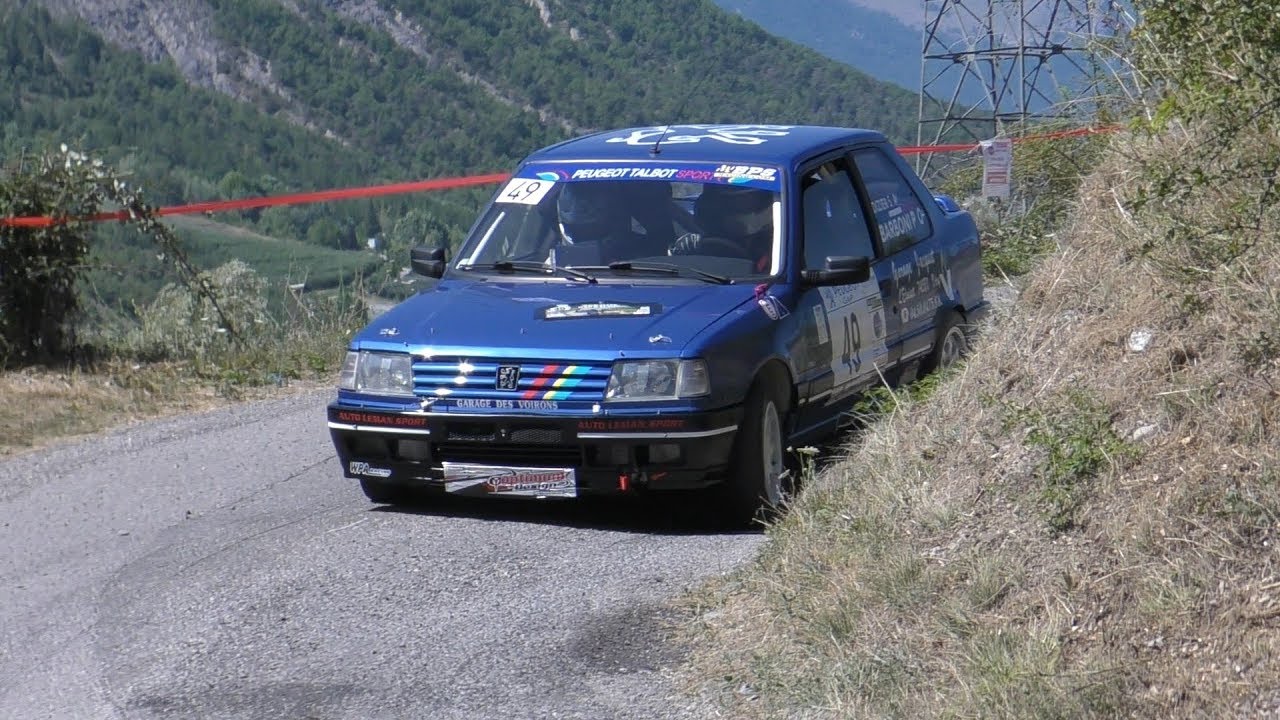 Rallye Gap Racing 2019 - Peugeot 309 GTI N° 49 - Philippe BARBONI et Sophy DIZIER