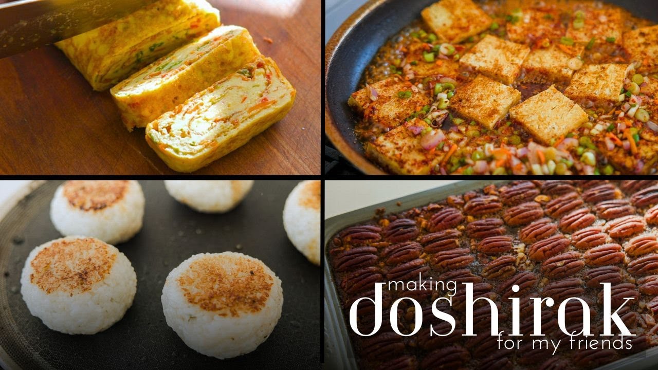 Kdrama Cooking: I made a doshirak (Korean lunchbox) for my friends