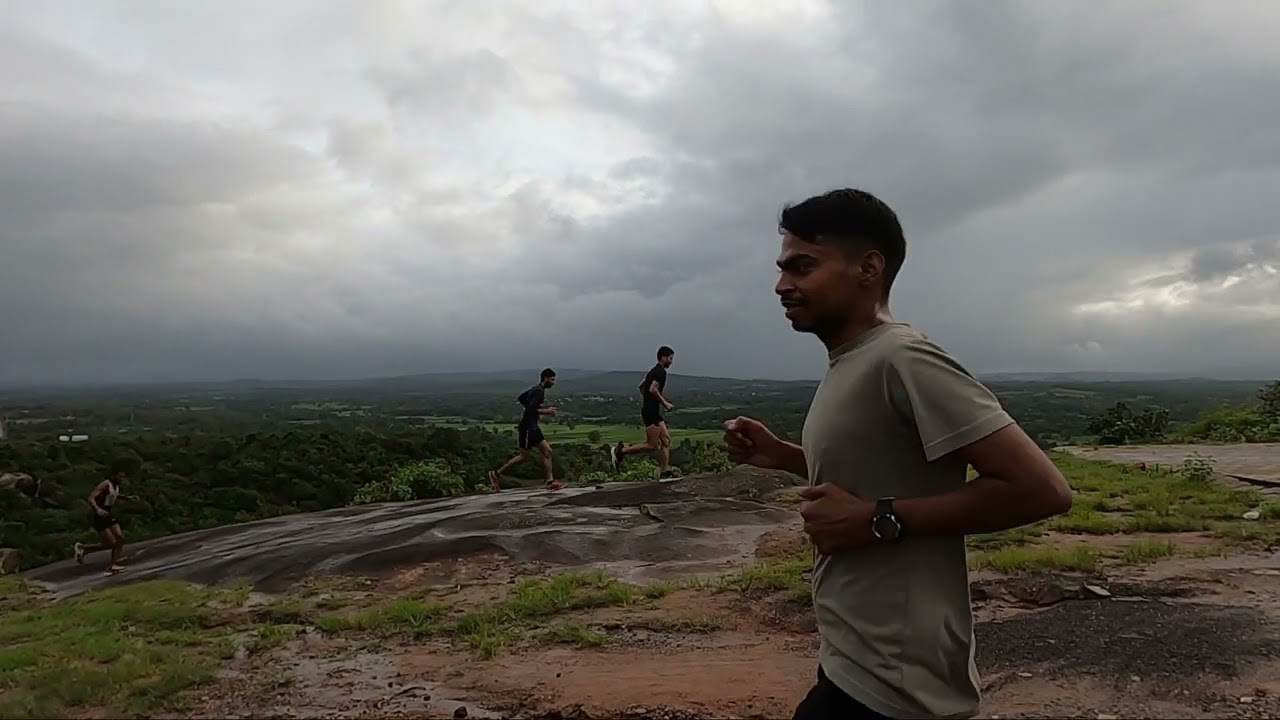 Strength Workout on Bhootnath Hills Elite Running Team Khanapur