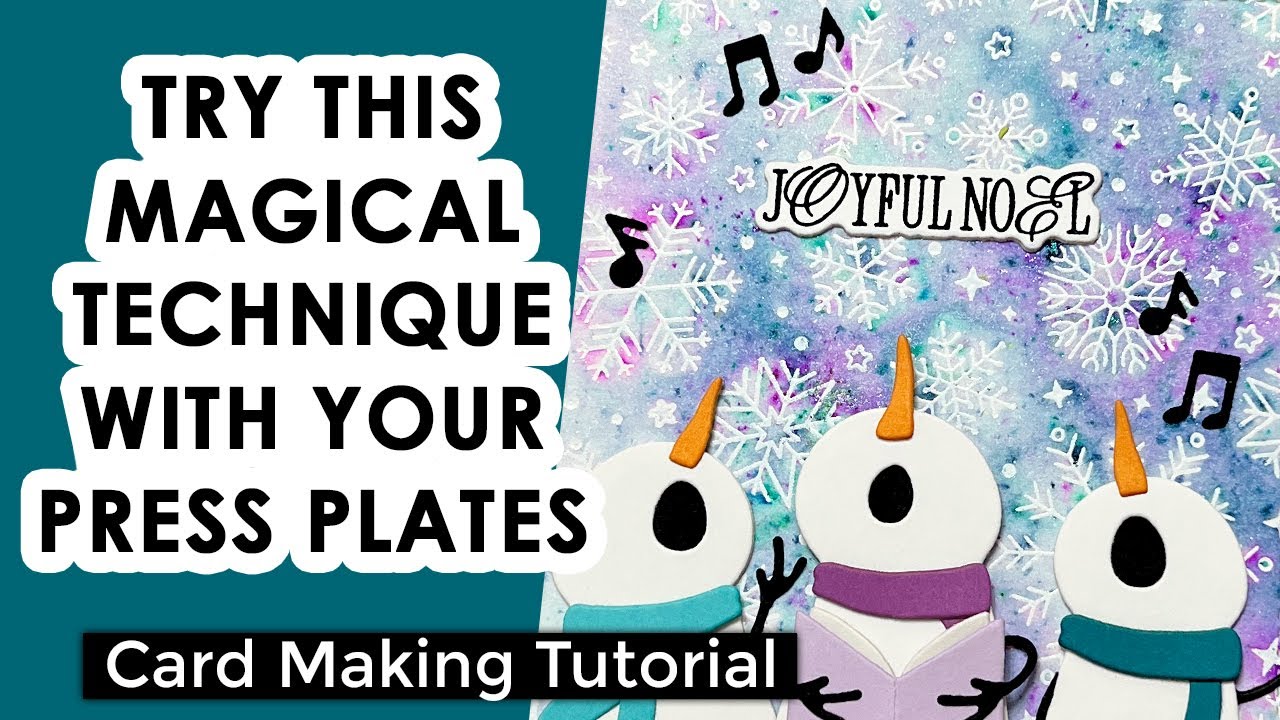 A Magical Technique With BetterPress Plates | Spellbinders Wonderland Collection 2025