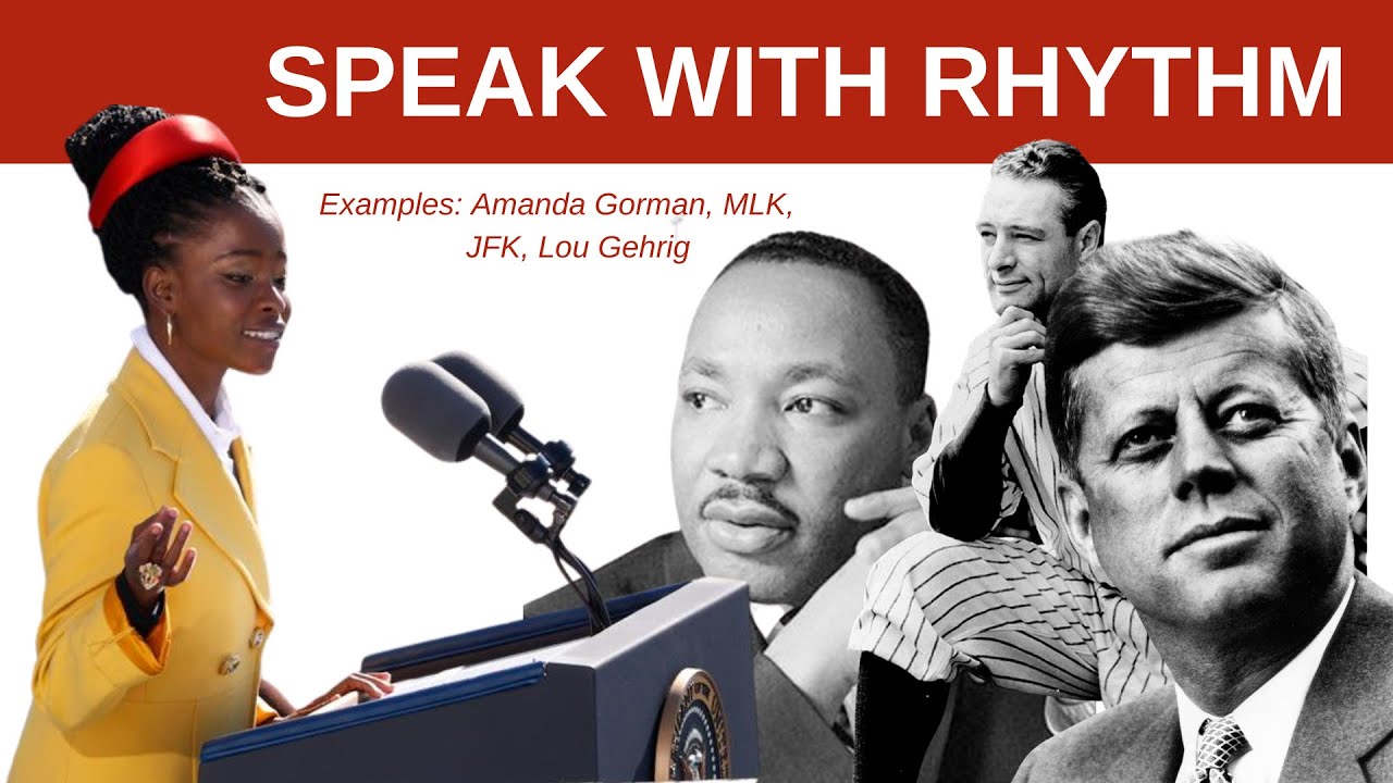 How to Speak with Rhythm - #PublicSpeaking
