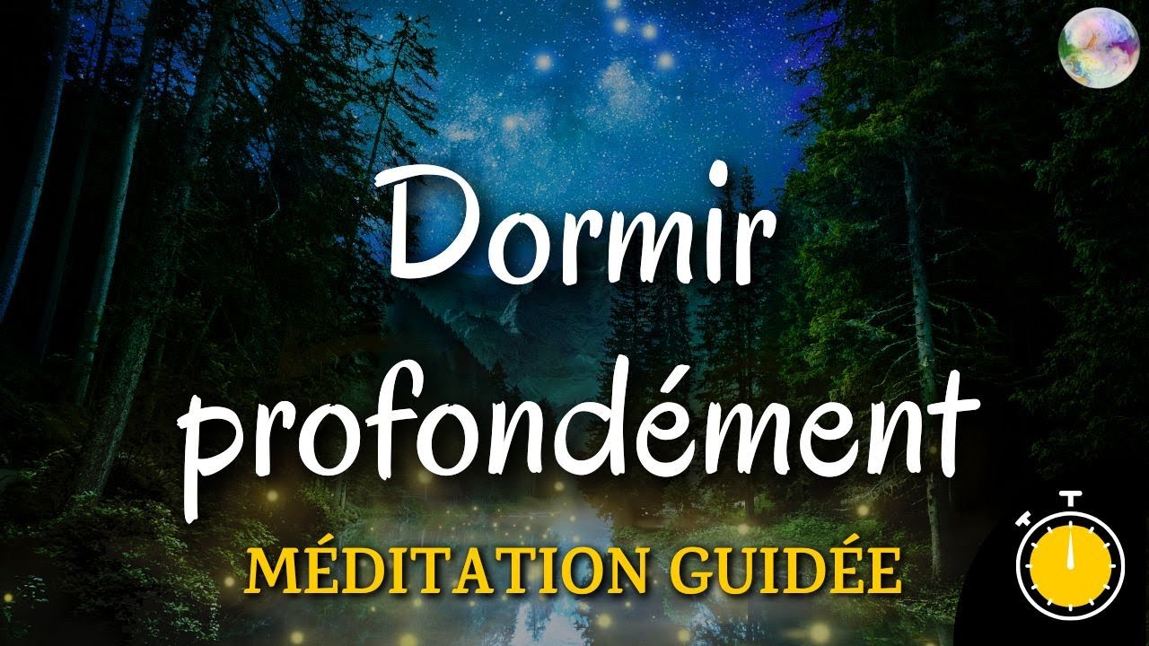 Méditation pour dormir profondément et paisiblement | Lâchez les pensées, les émotions | Nuit calme