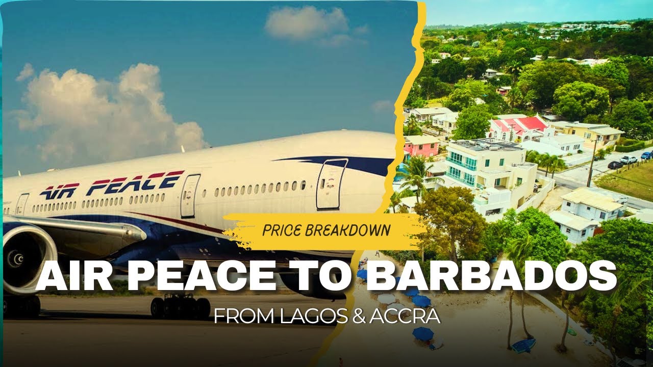 Прямые рейсы Air Peace из Нигерии и Аккры на Барбадос и Антигуа: полная разбивка цен