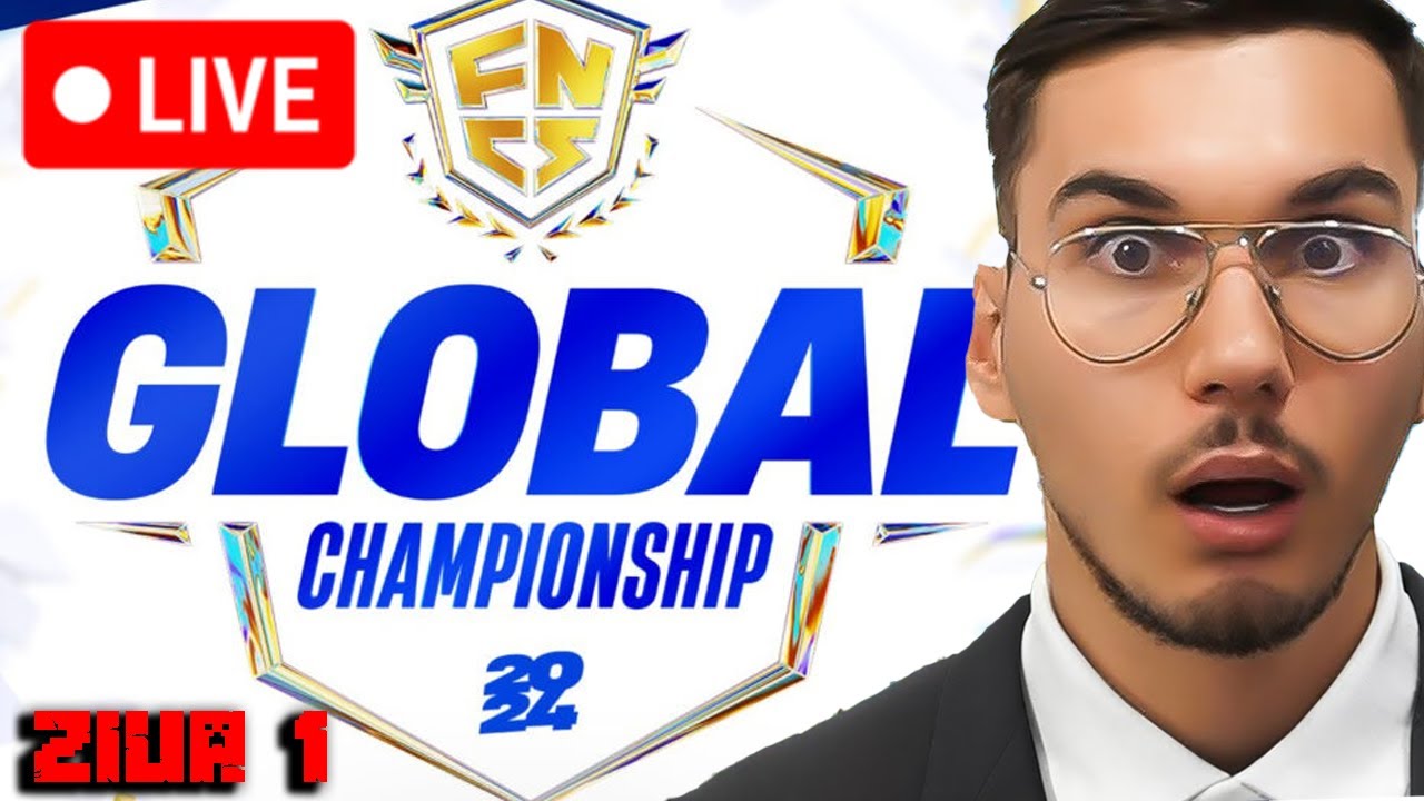 🔴MAREA FINALA - FNCS GLOBALS VIEWPARTY LIVE - ZIUA 1 (BUGHA, CLIX, K1NG, MALIBUCA, REZON)