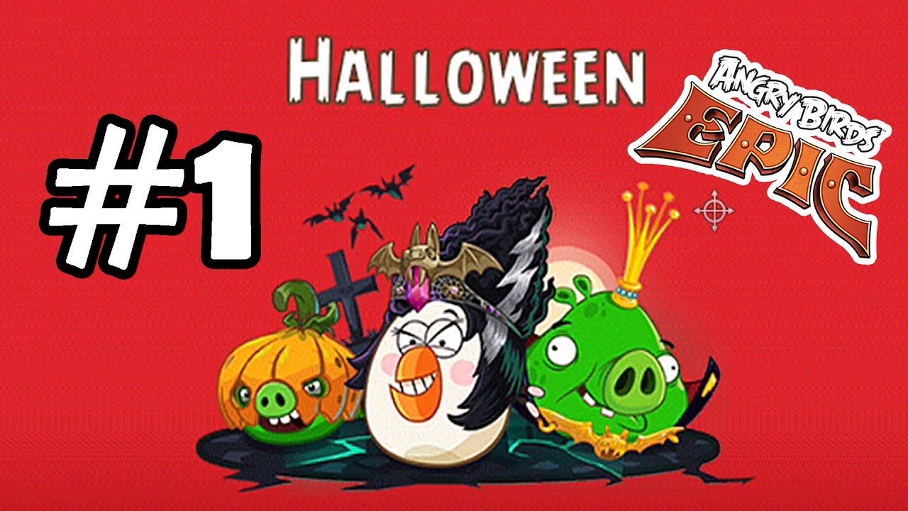 Angry Birds Epic: Gameplay/Walkthough Part-1 Event (Halloween) Matilda's Elite Witch