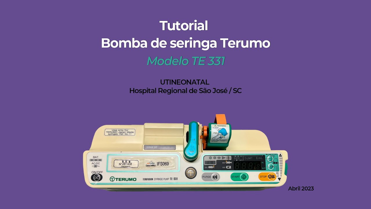 TUTORIAL BOMBA TERUMO