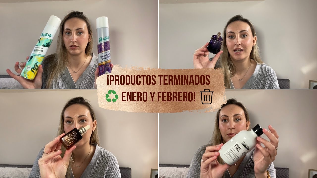 ¡Productos TERMINADOS ENERO Y FEBRERO! ♻️🗑️ ¿Repetiré? 👍🏻👎🏻 Mercadona, L’ORÉAL, etc. | MakeUpMers