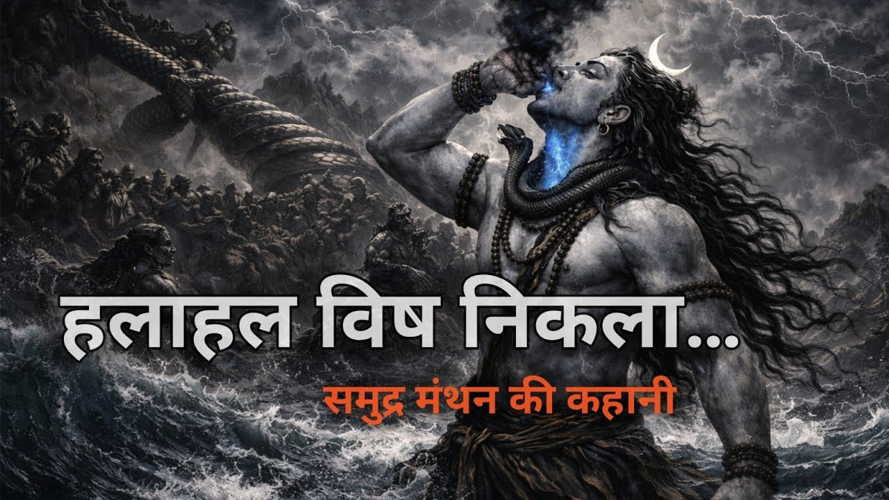 समुद्र मंथन की सबसे रहस्यमयी कहानी | शिव ने विष क्यों पिया? Story 