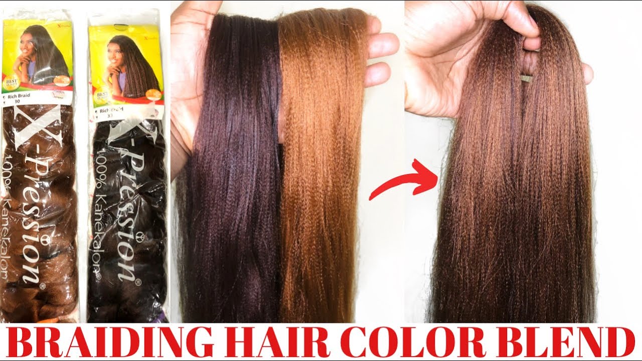 КАК СДЕЛАТЬ ИНДИВИДУАЛЬНЫЙ СМЕШИВАНИЕ ЦВЕТОВ ДЛЯ ПЛЕТЕНИЯ ВОЛОС ДЛЯ КОСИЧЕК || Как подготовить и ...