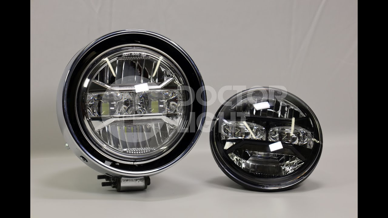 Honda SHADOW VT 750 Reflektor FULL LED adaptacja wkładu (DOCTOR LIGHT)