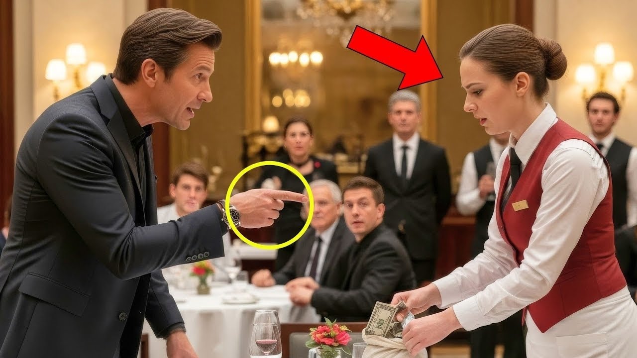Millionär, der sich für klug hält, testet Kellnerin – Sie trickst ihn in Sekunden aus!