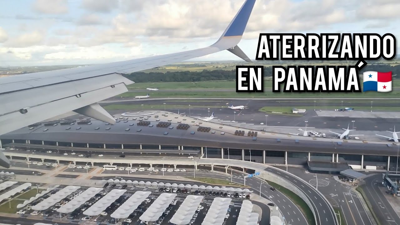 Aterrizaje en Panamá 🇵🇦 | Aeropuerto Tocumen
