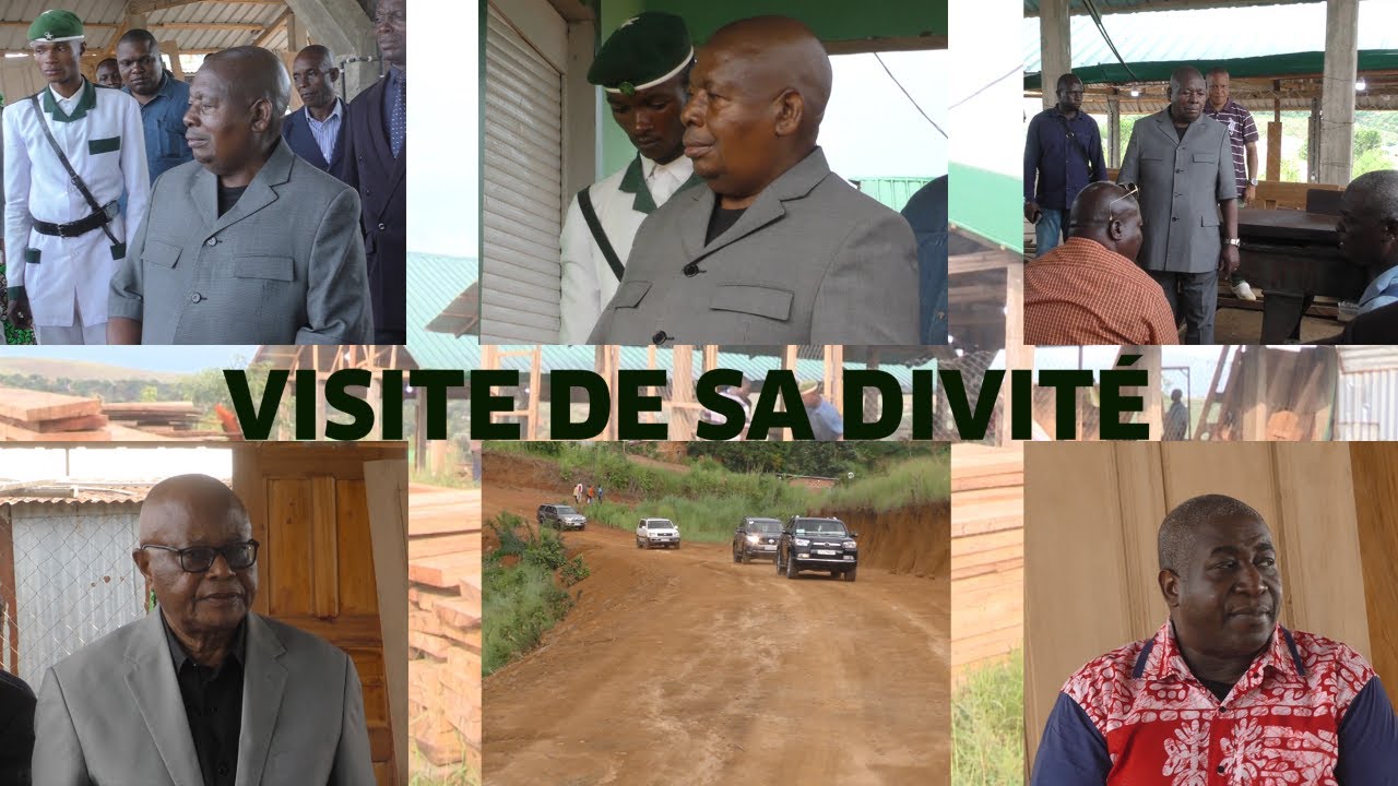 VISITE DE SA DIVINITE PAPA SIMON KIMBANGU KIANGANI DU 21 MARS 2025 A NKAMBA
