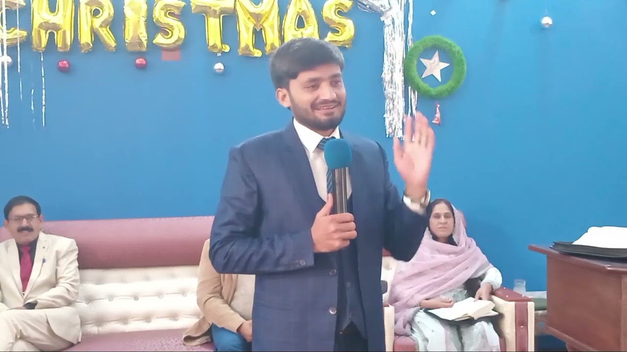 Christmas blessed sermon by Sheraz Aqeel @BiblicalThoughtsWithSheraz7 @AnkurNarulaMinistries