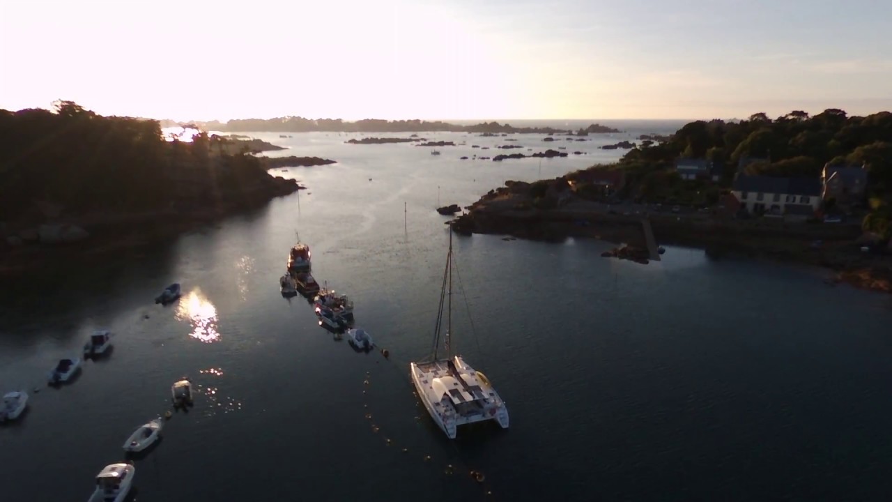 Ploumanach en drone.