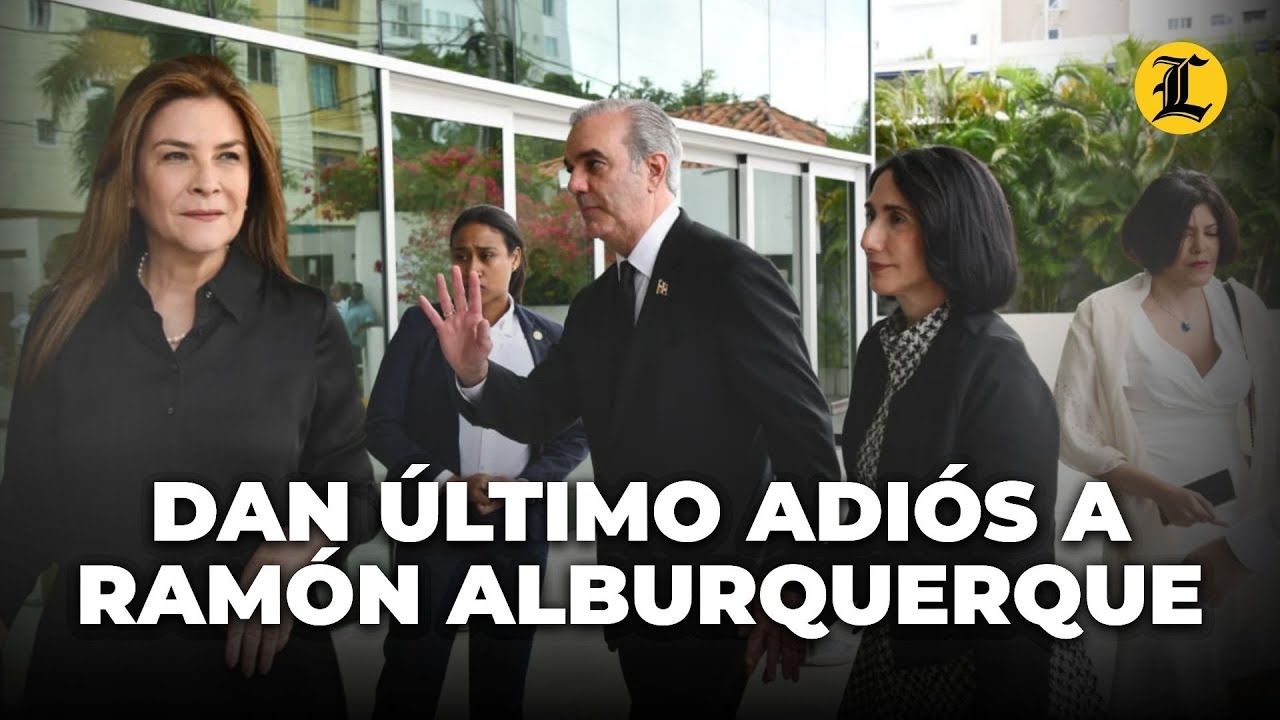 Abinader, Carolina, Pacheco y otros políticos acuden al velatorio de Ramón Alburquerque