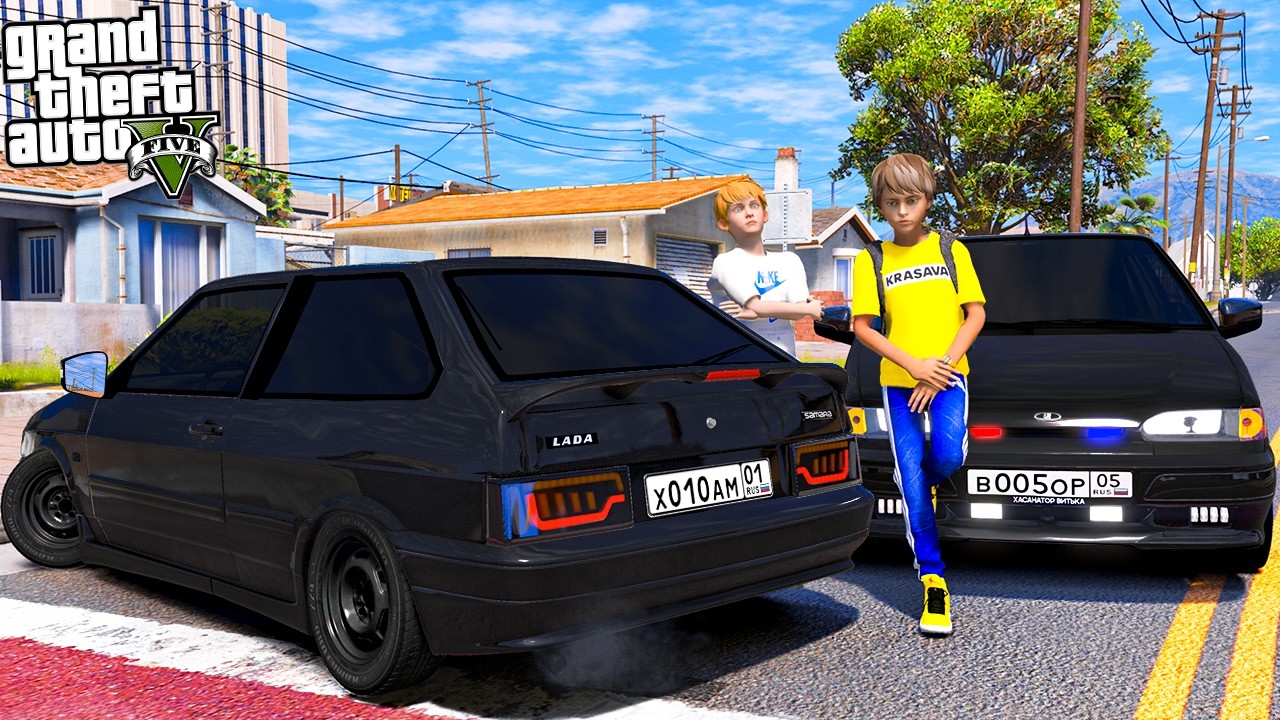 ОПЕРСКАЯ ЕЗДА В GTA 5 - КУПИЛИ ОПЕРСКУЮ ТРИНАШКУ! ВАЗ 2113 ПРОТИВ ОПЕРСКОЙ ЧЕТЫРКИ! 🌊ВОТЕР