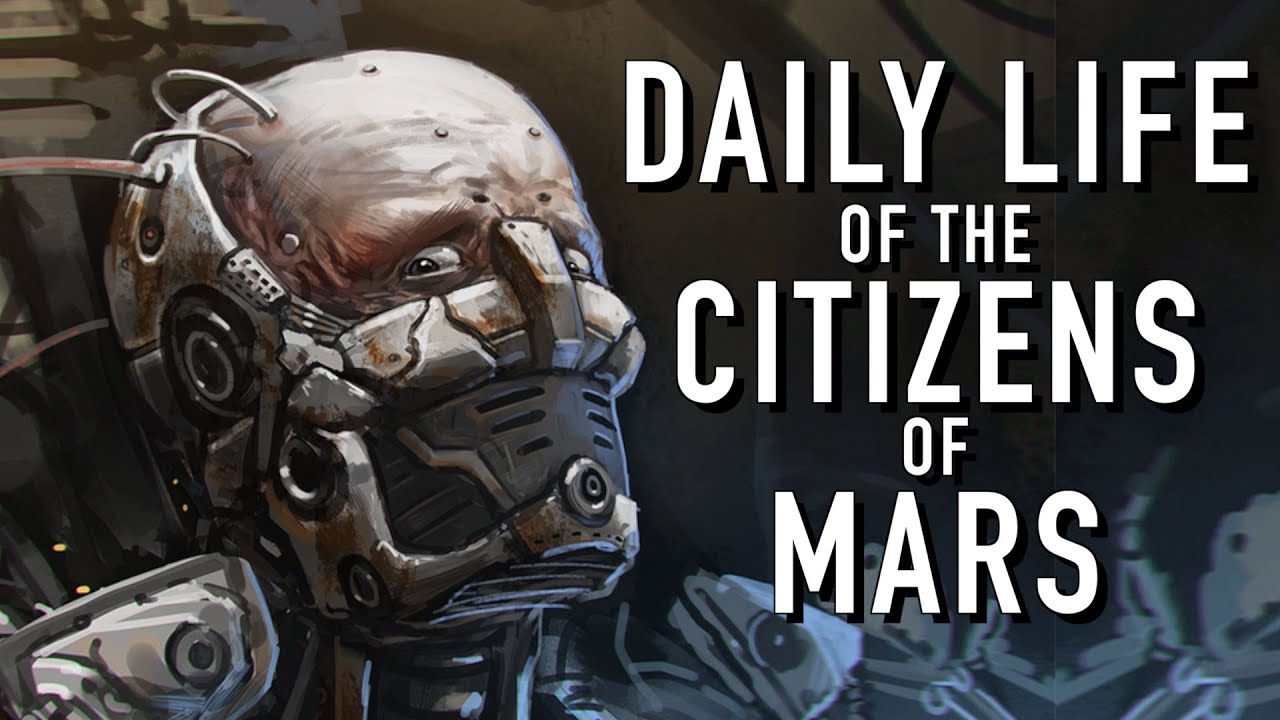 Daily Life of the Citizens of Mars Warhammer 40K Skitarii Mechanicus