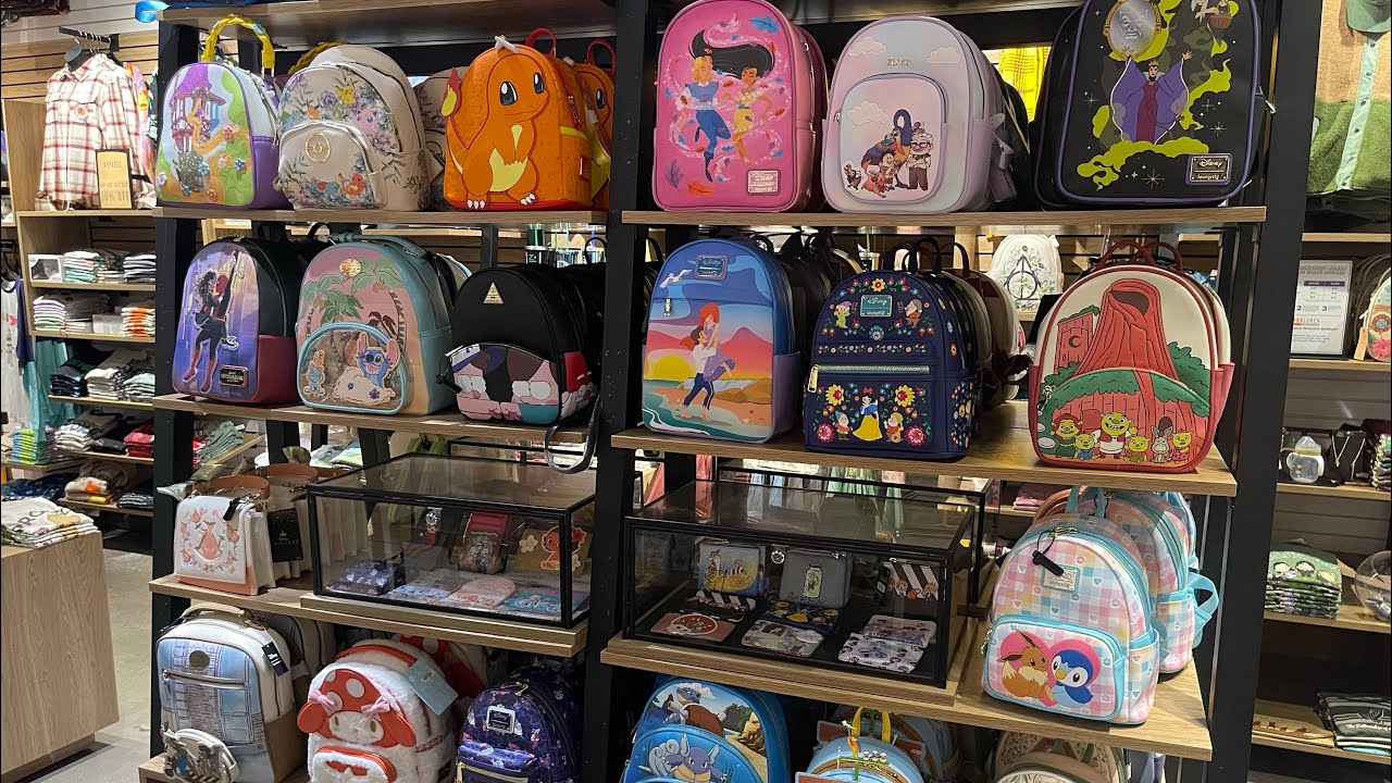 New! Disney Loungefly Mini Backpacks/Disney Bags/Hello Kitty Bags/Boxlunch