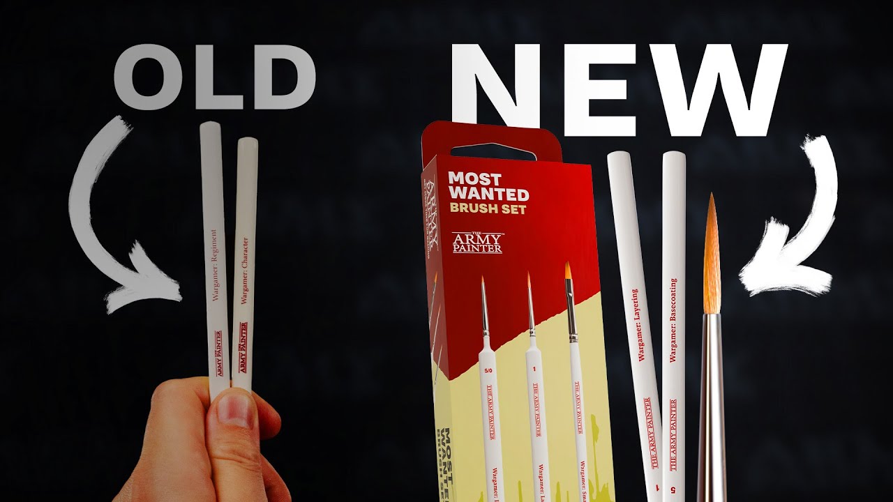 Learn More About Our New Wargamer Brushes