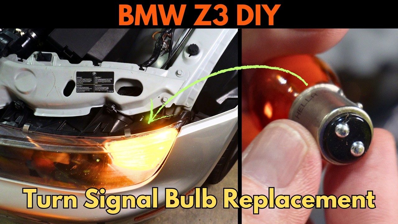 BMW Z3 Front Turn Signal Bulb Replacement