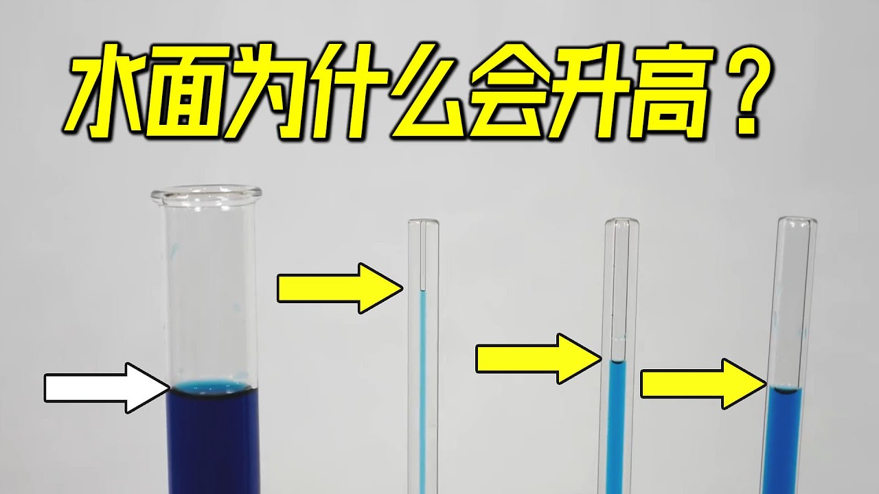 水为啥能在毛细管中升高？放在太空会怎样？揭秘毛细作用原理 【萌萌战队】