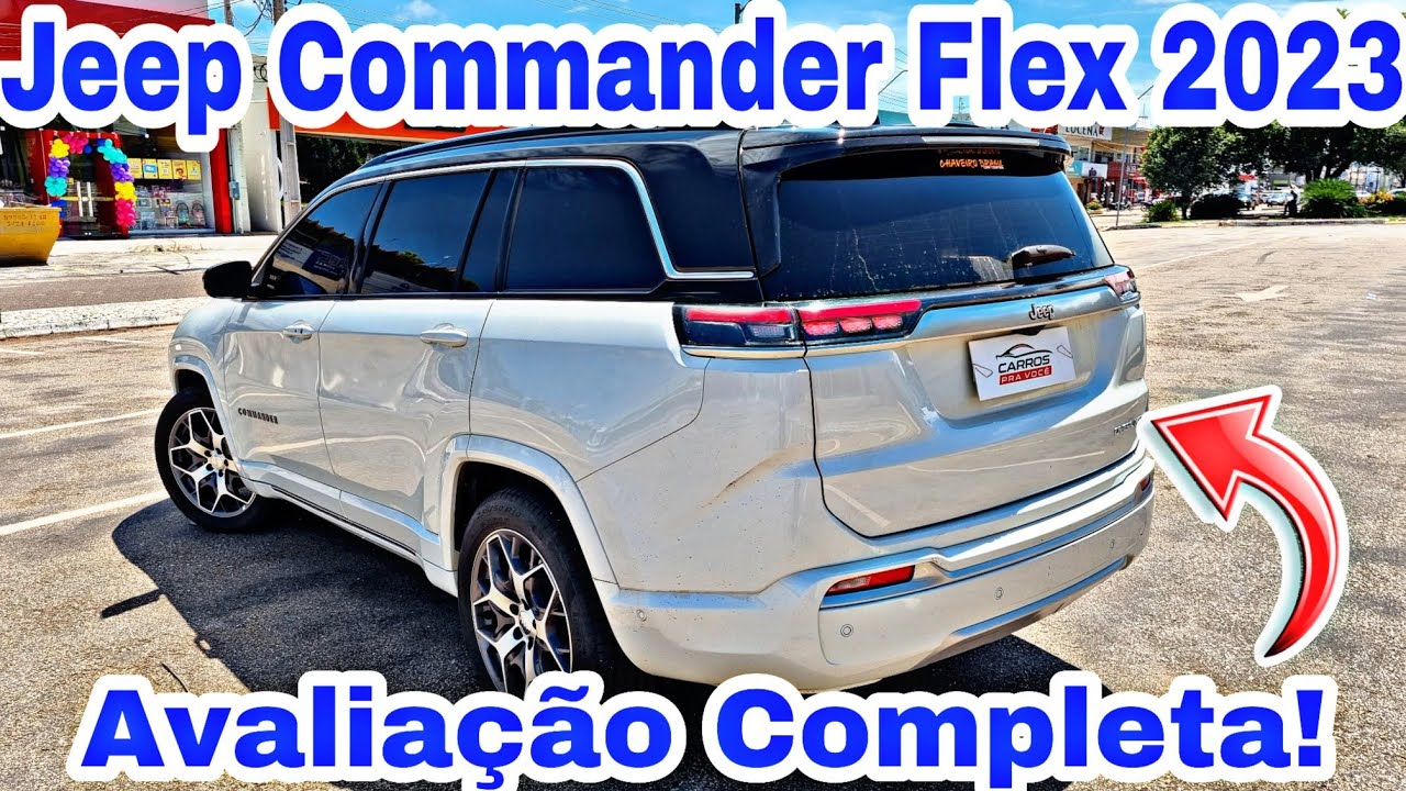 Jeep Commander Overland T270 Flex 2023 - Avaliação Completa! Melhor Do Que o Diesel?