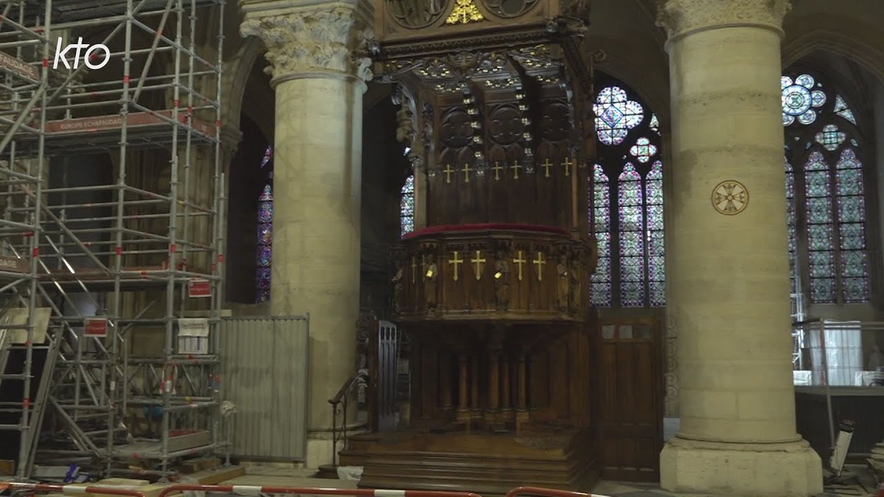 Menuisiers : la restauration du bois au coeur de Notre-Dame de Paris