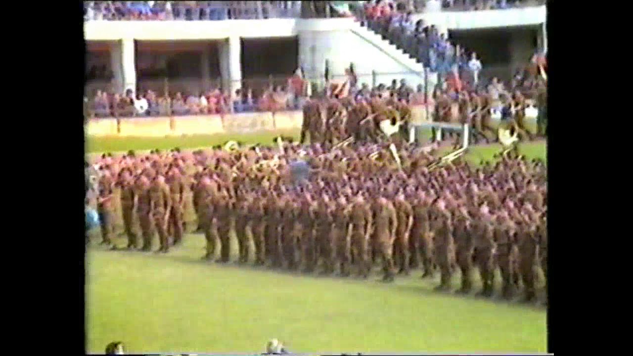 GIURAMENTO ALLIEVI PARACADUTISTI. 1984