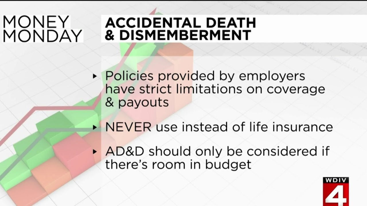 Money Monday: Accidental death and dismemberment insurance