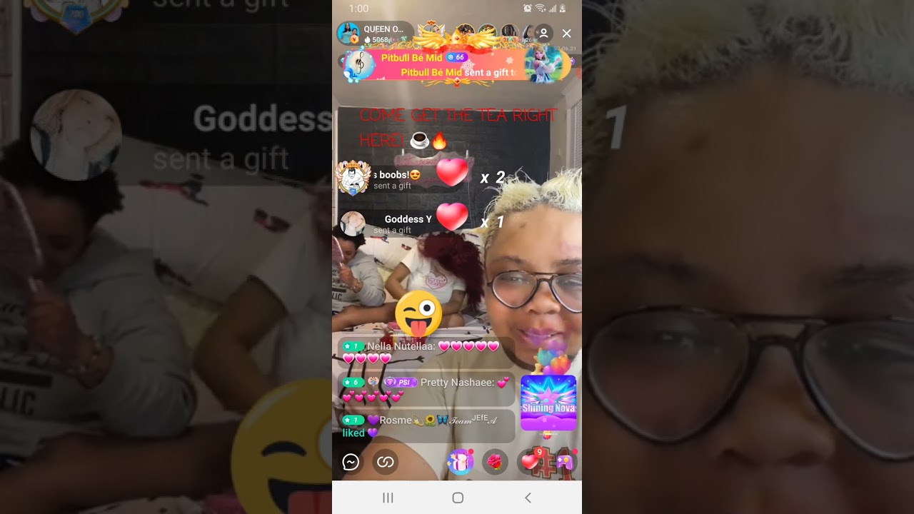 QUEEN OPP & CHELLE THIS WAS THE LAST PART OF THEIR LIVE! #screenrecorder