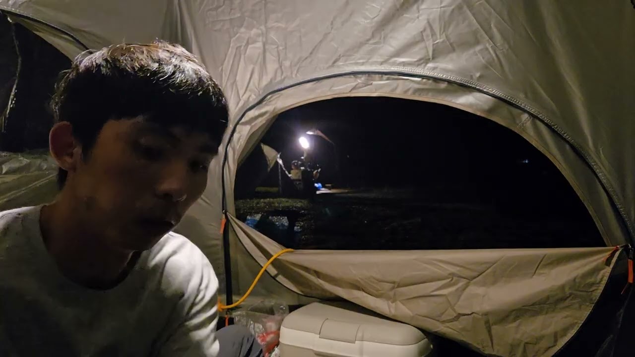 비 오는 캠핑장 나 혼자 생존 캠핑하게 된 여행 #travel #camping #survival 