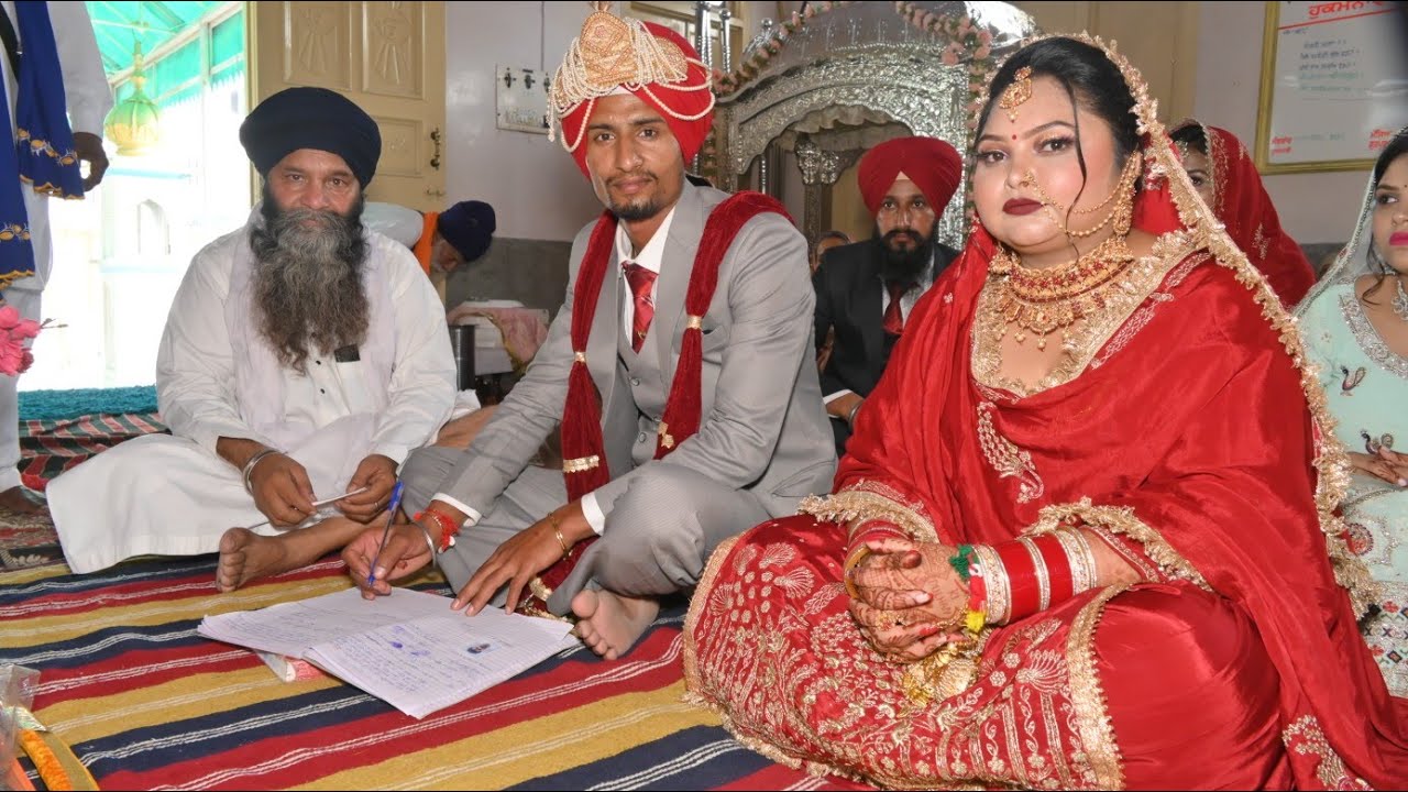 😍🌎 prabhsimran kaur & armanjeet singh wedding ceremony 🌎😍