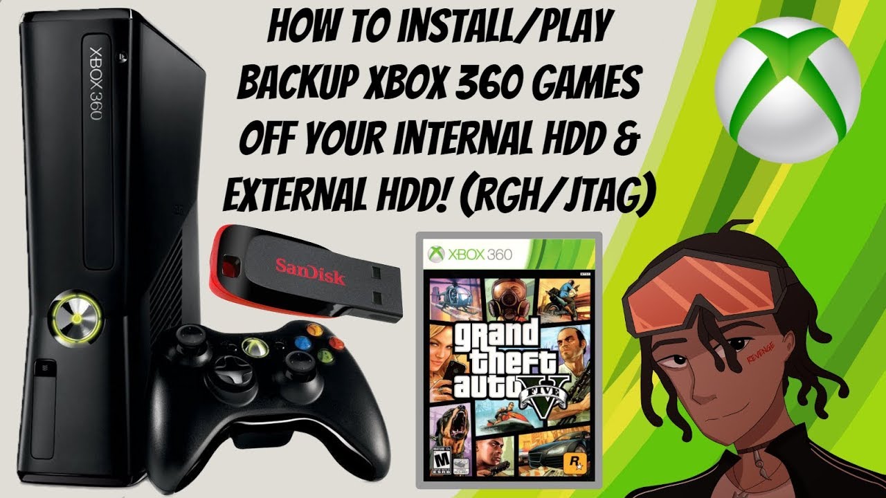 How To Install/Play Xbox 360 Games Off Your Internal HDD & External HDD RGH/JTAG (Episode 3) #RGH