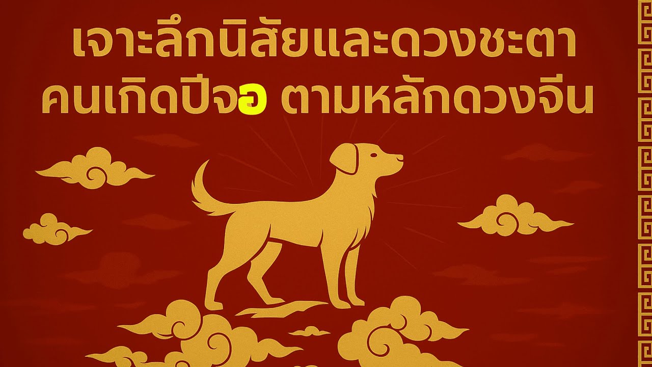เจาะลึกนิสัยและดวงชะตาคนเกิดปีจอ — ผู้พิทักษ์แห่งศรัทธาและความซื่อสัตย์ตามหลักดวงจีน