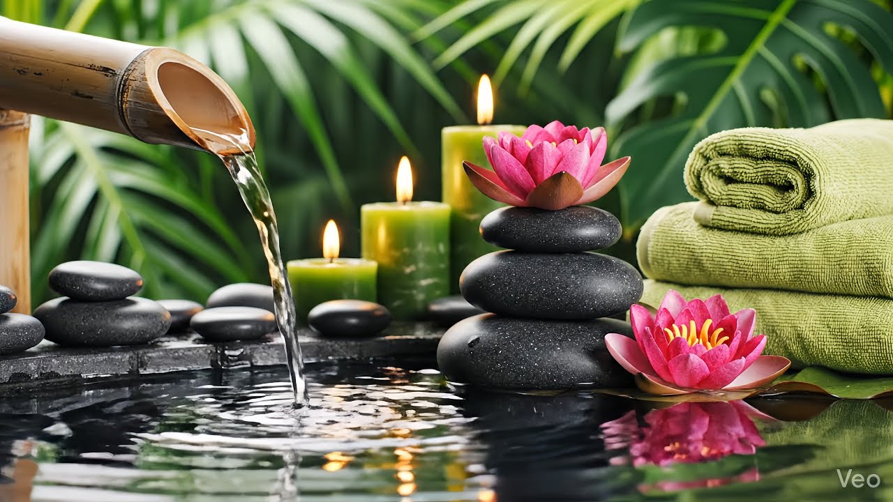 Luxury Zen Spa 💧 Clean Water Flow for Sleep, Meditation & Yoga