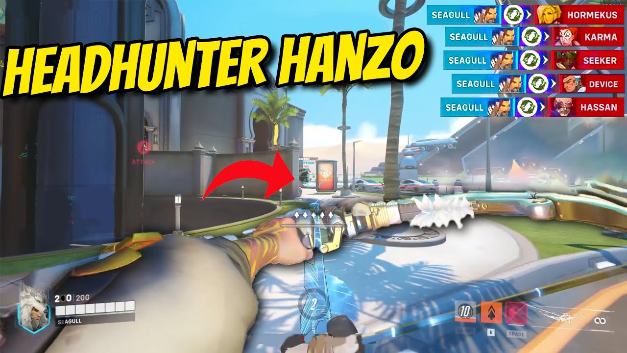 How Seagull's HANZO has a 86% *Winrate* in Overwatch 2