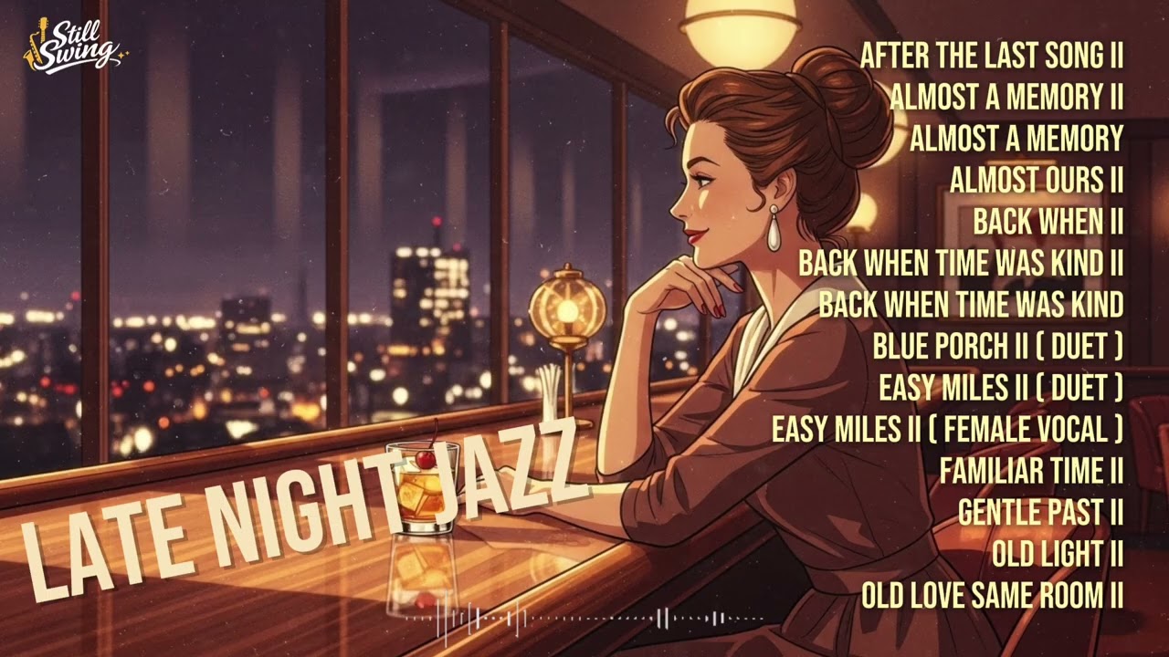 Late Night Jazz Lounge — Slow Swing & Warm Saxophone Sessions